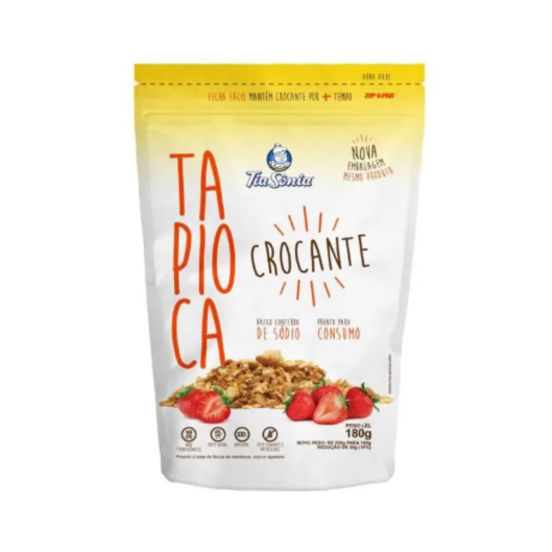 TIA SÔNIA TAPIOCA CROCANTE 180G