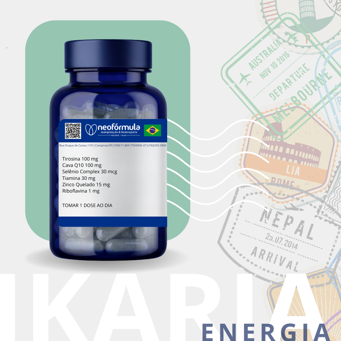 Ikaria Energia - 30 Doses