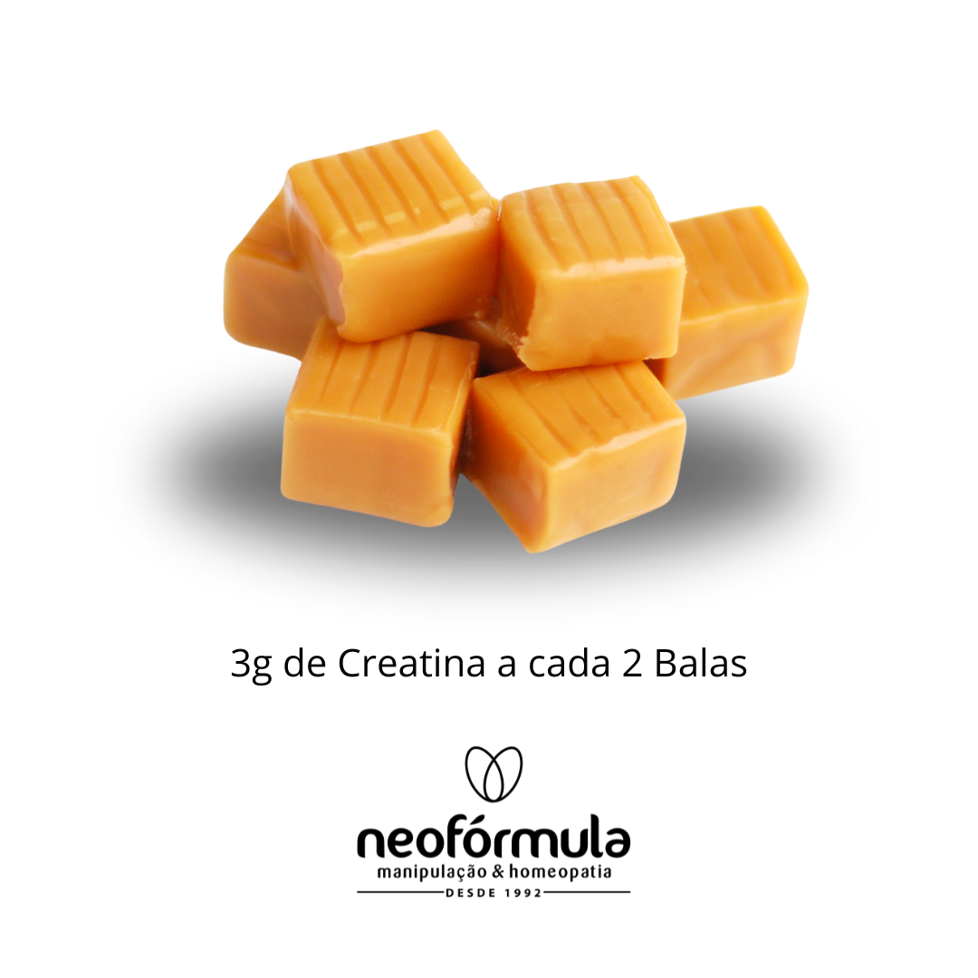 Caramelos de Creatina 3g (por dose) - 60 UNI
