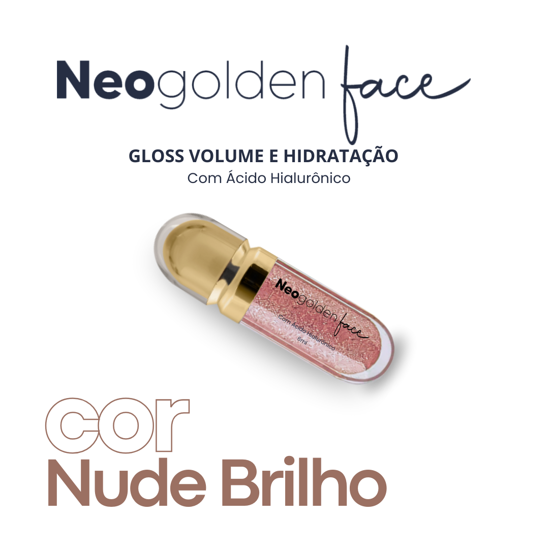 Gloss Nude Brilho NeoGolden Face