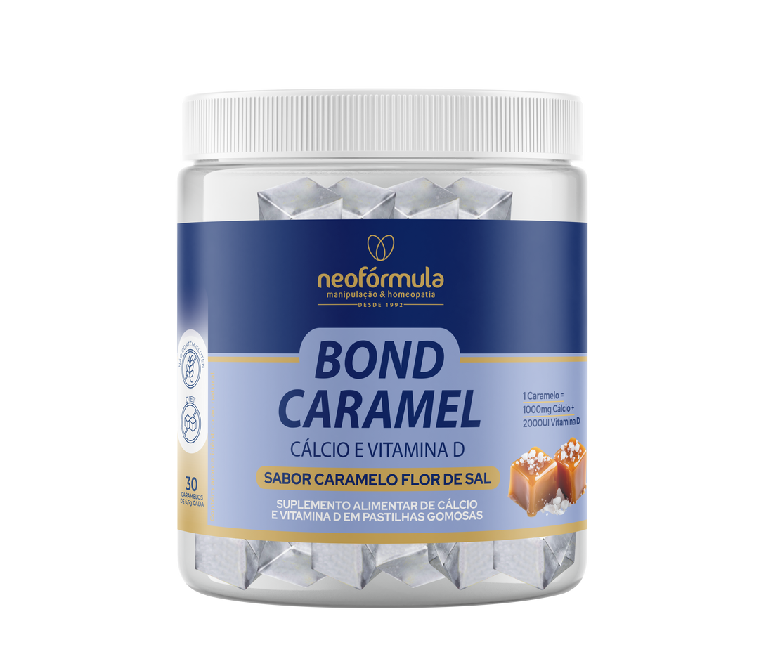 Bond Caramel - Caramelo de Cálcio e Vitamina D
