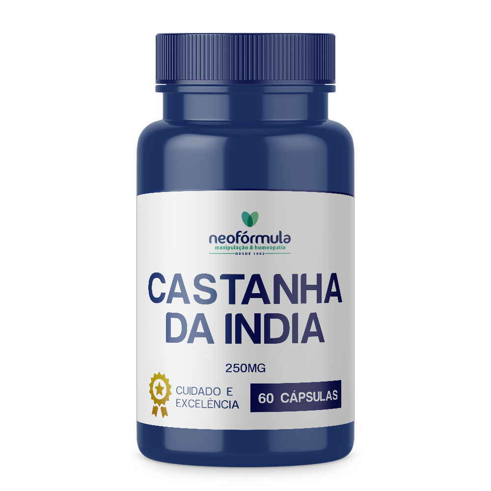 Castanha da Índia 500mg 60 cápsulas