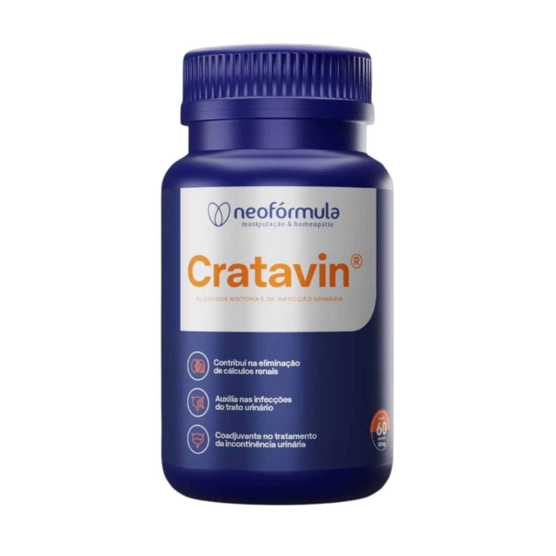 CRATAVIN - 120mg 60caps - PRODUTO EXCLUSIVO