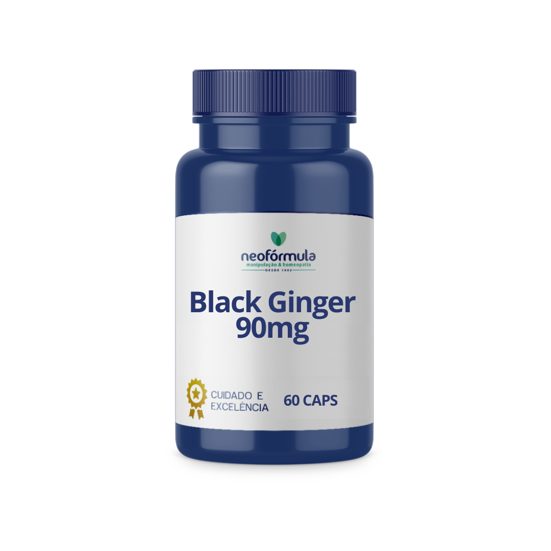 Black Ginger 90mg 60 Cápsulas