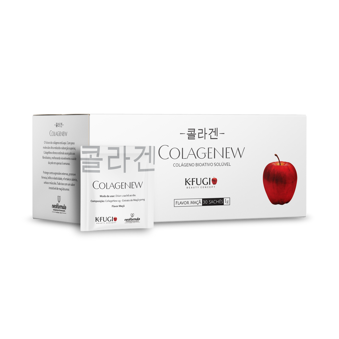 ColageNew K-Fuji Sachê Solúvel - 30 Sachês