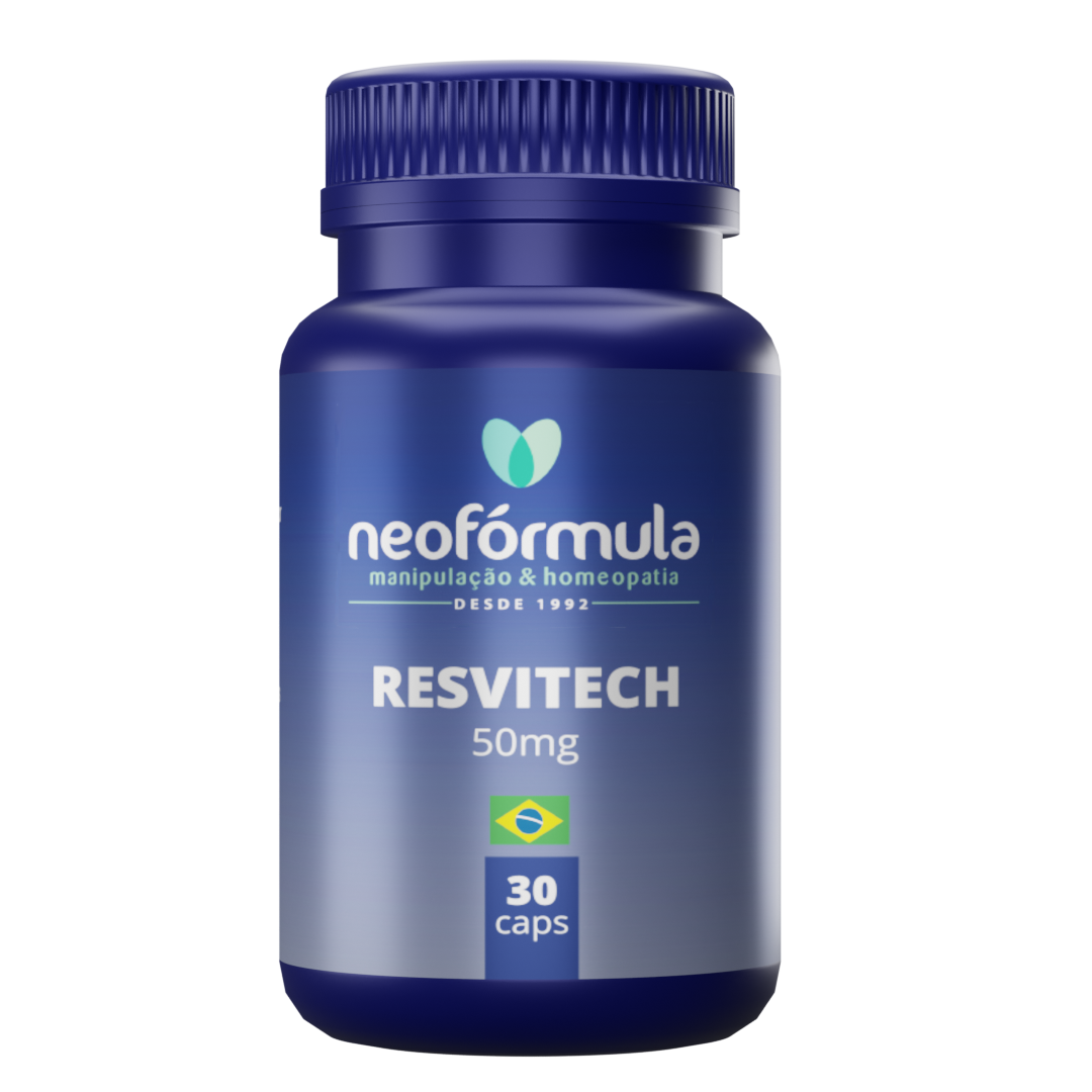 Resvitech 50mg - 30 Cápsulas