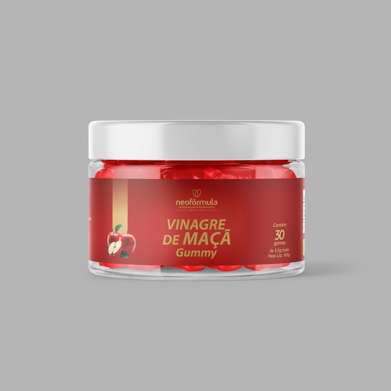 Vinagre de Maçã Gummy – 30 Gomas