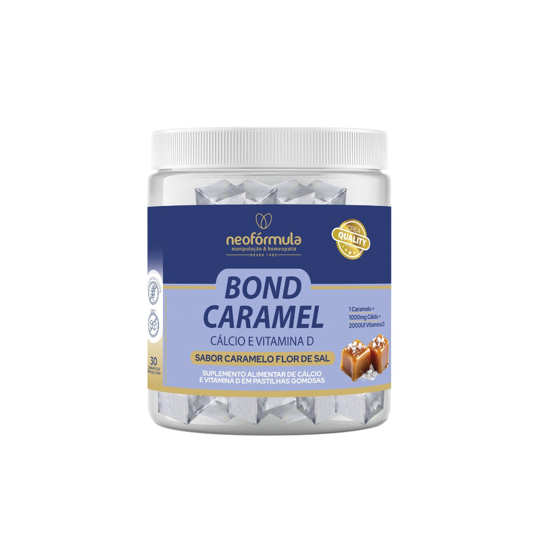 Bond Caramel - Caramelo de Cálcio e Vitamina D