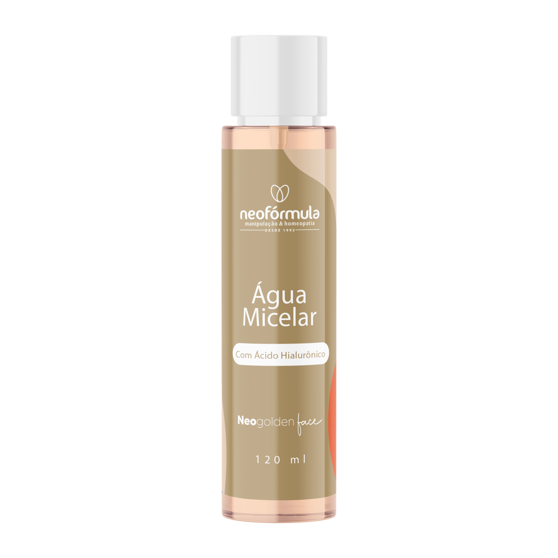 NeoGolden Face Água Micelar com Aquaporine e Ácido Hialurônico