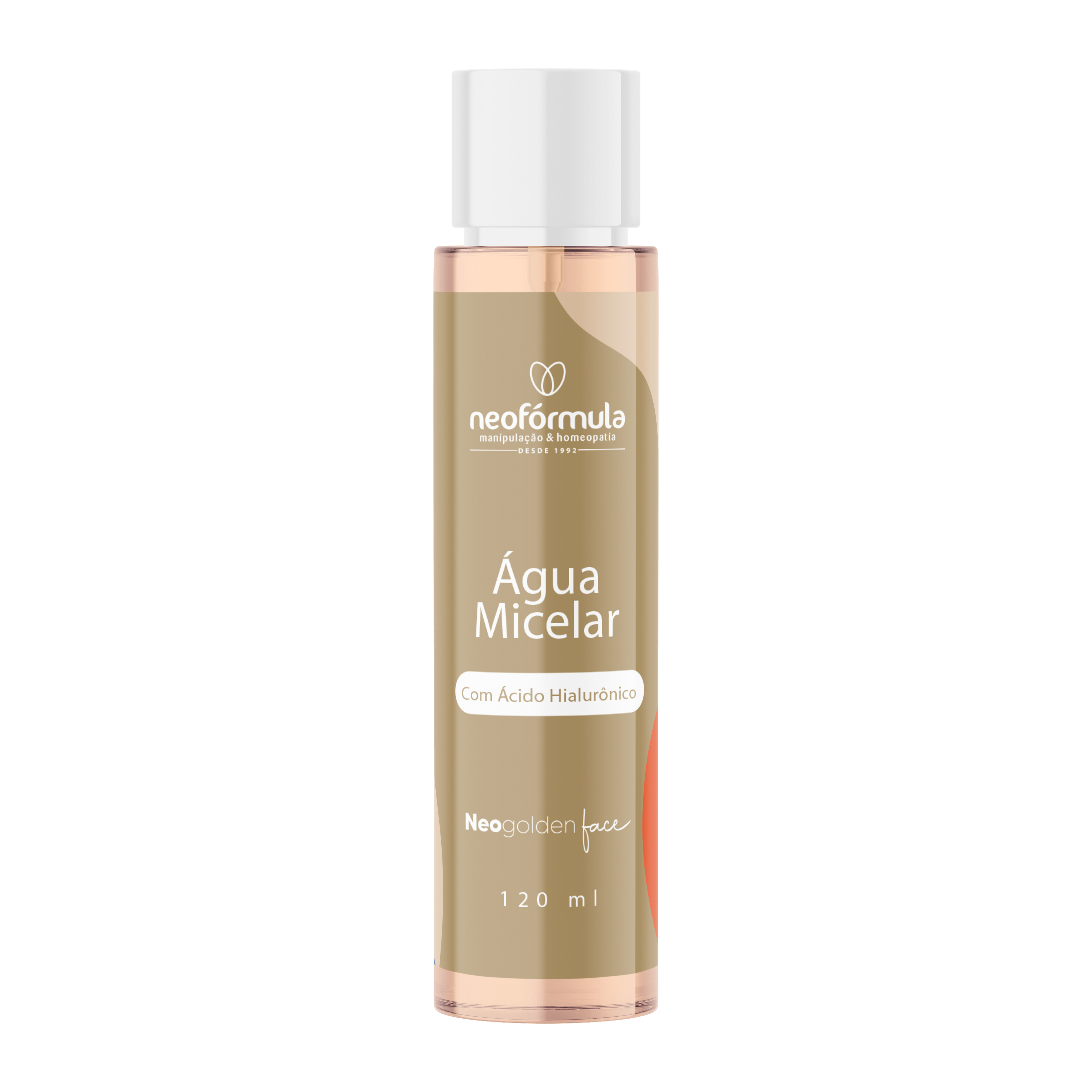 NeoGolden Face Água Micelar com Aquaporine e Ácido Hialurônico