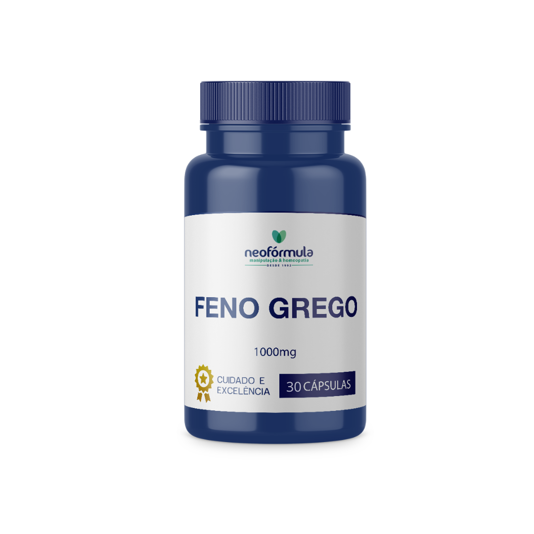 Feno Grego 1000mg 30/60 Doses