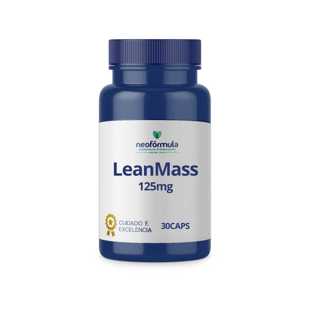 LeanMass 125mg - 30 caps - PRODUTO EXCLUSIVO