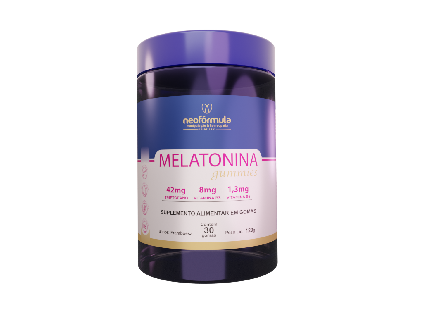 Melatonina Gummies - 30 Gomas