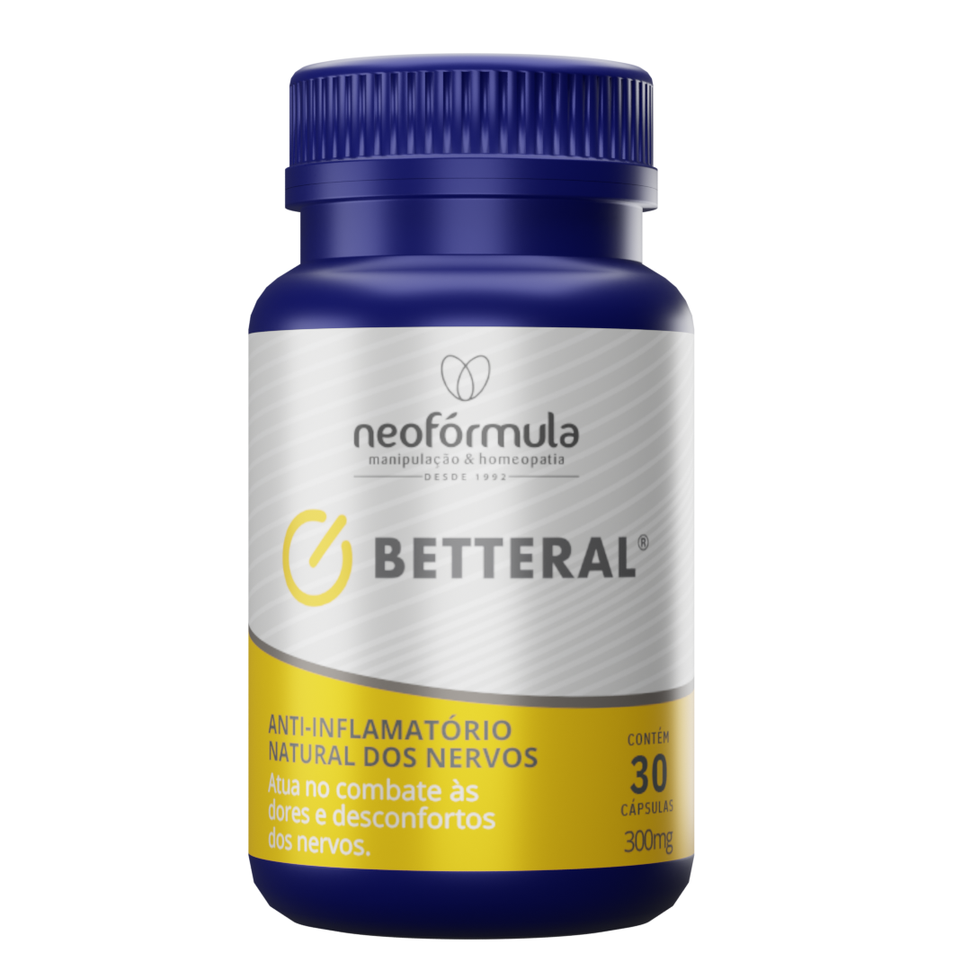 BETTERAL 300mg 30caps - PRODUTO EXCLUSIVO
