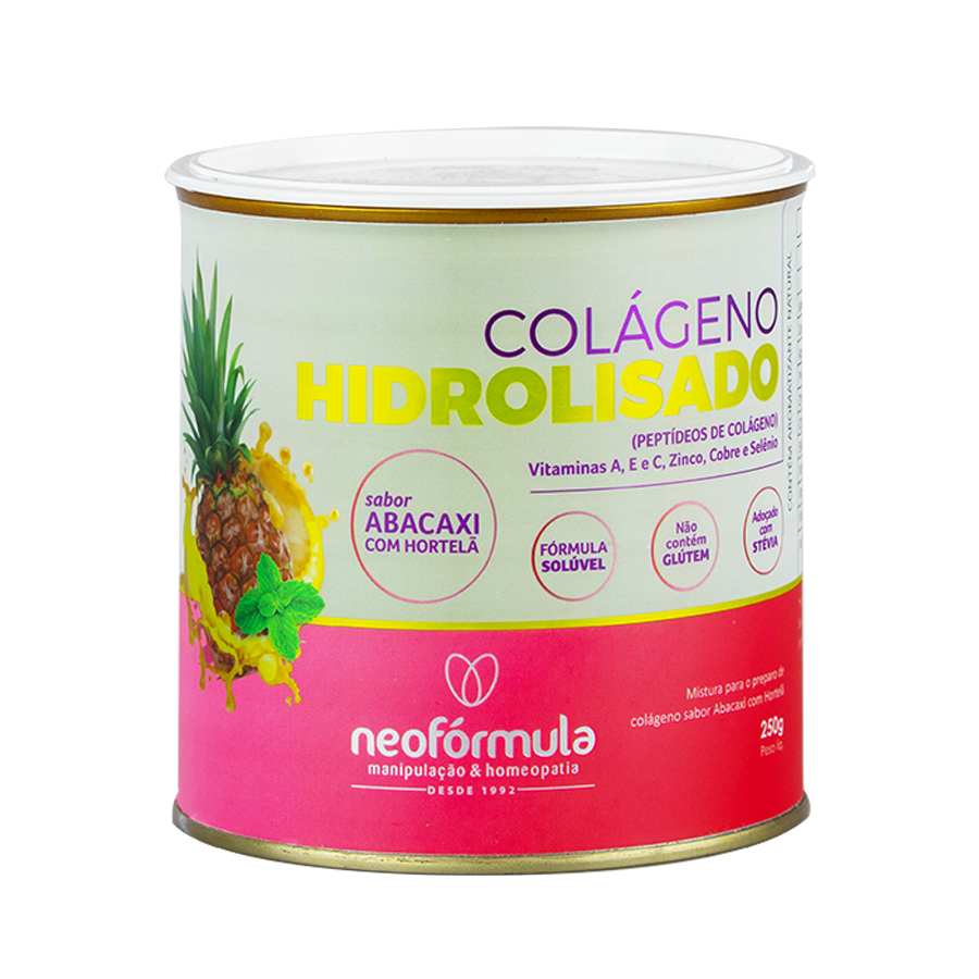 Colágeno Hidrolisado em Pó Sabores