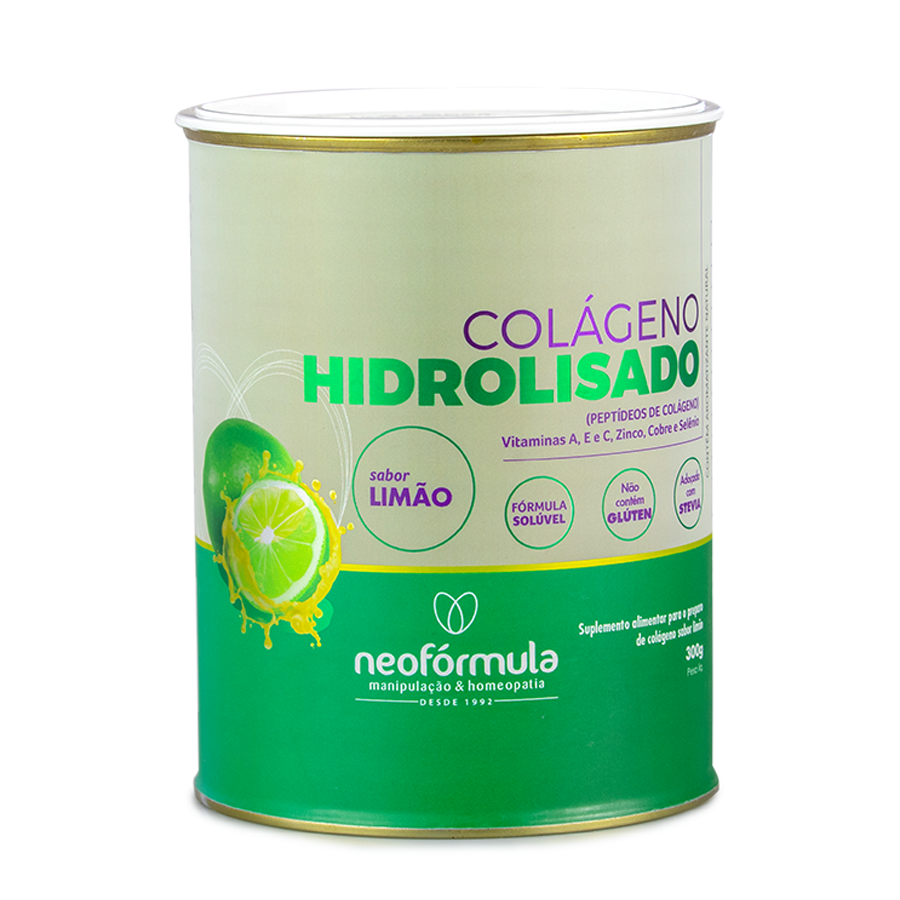 Colágeno Hidrolisado em Pó Sabores