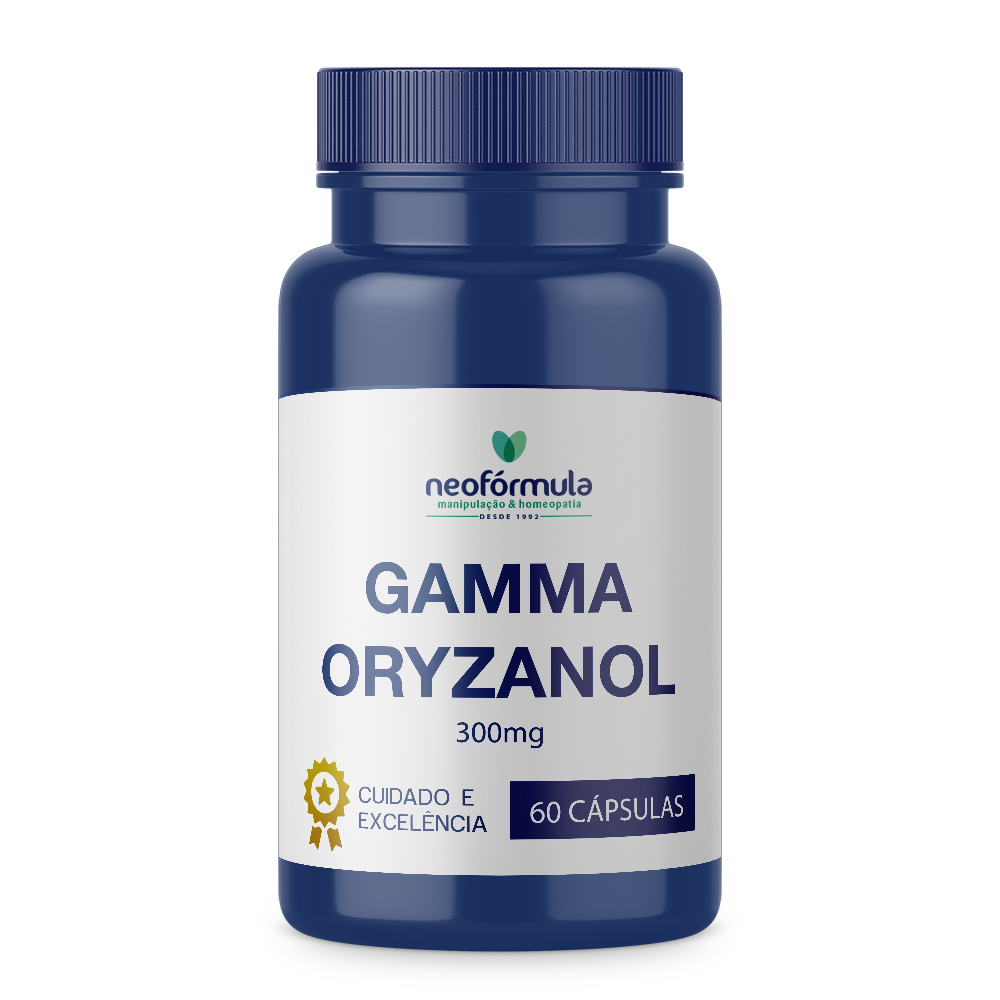 Gamma Oryzanol 300Mg 60 Cápsulas