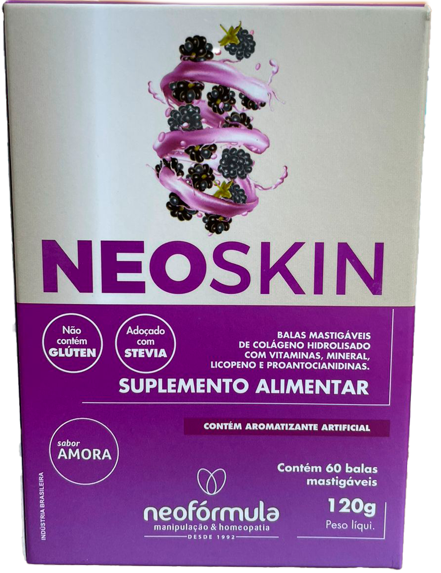 Neoskin - Colágeno em Balas Mastigáveis