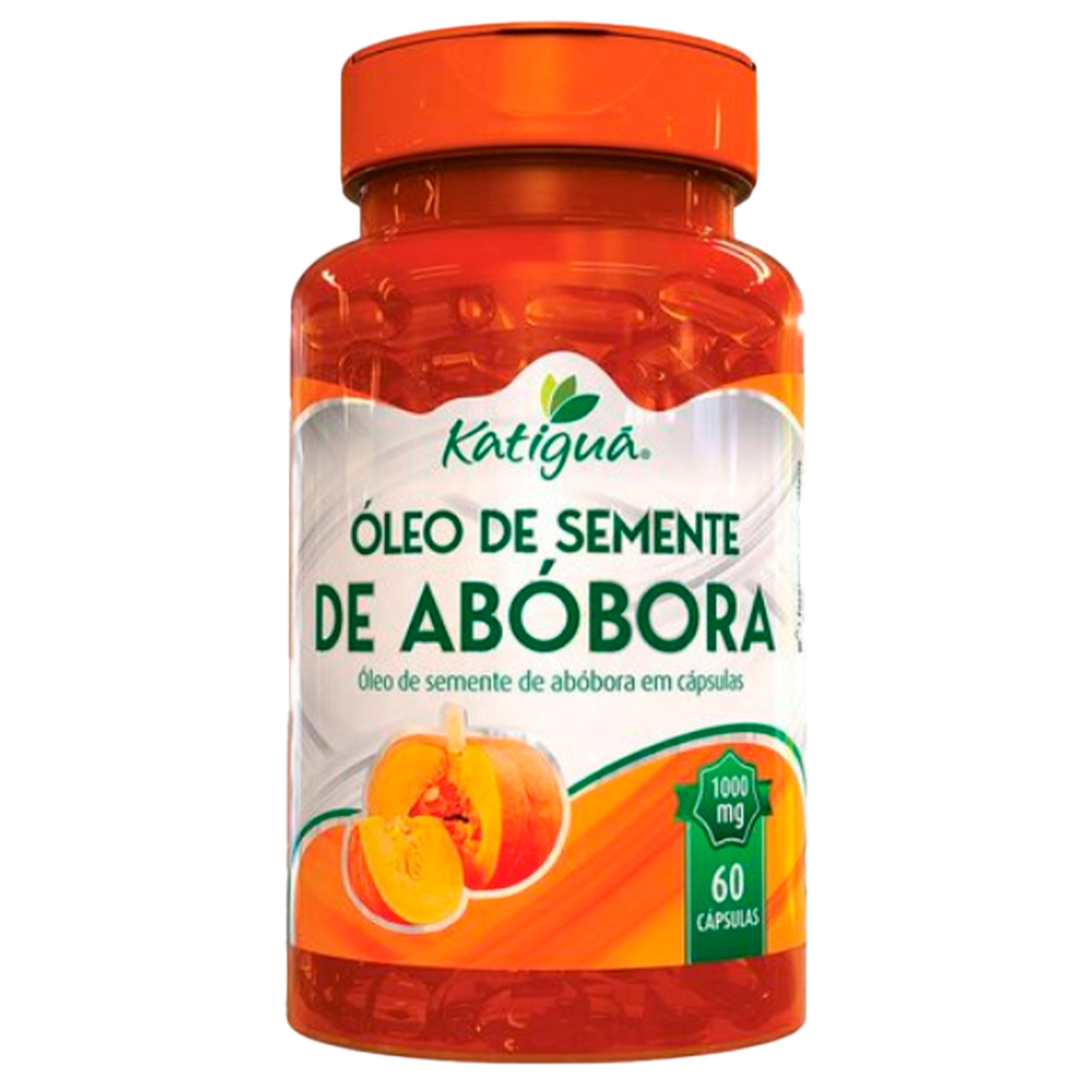 Óleo de Semente de Abóbora Katiguá 1000mg - 60 Cápsulas