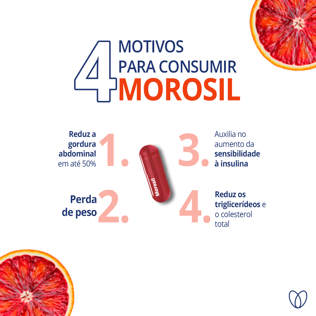 Morosil 500mg 30 doses - 60 Cápsulas de 250mg