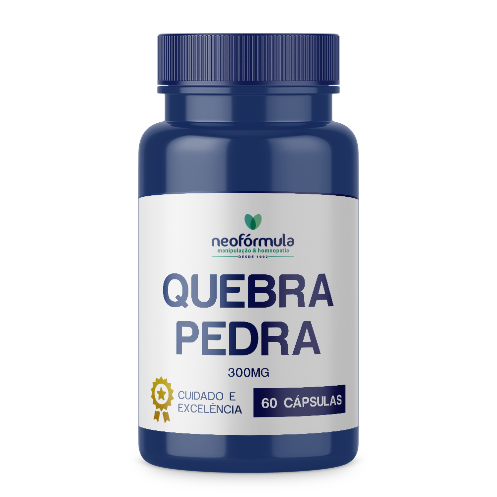 Quebra Pedra 300mg 60 cápsulas