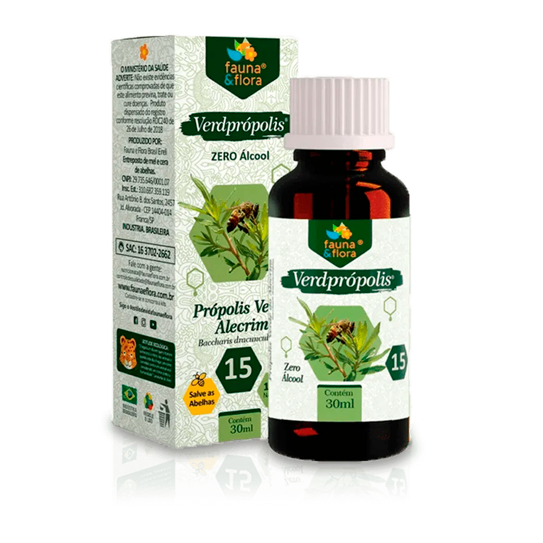 Verdprópolis Zero Álcool 15% Fauna e Flora