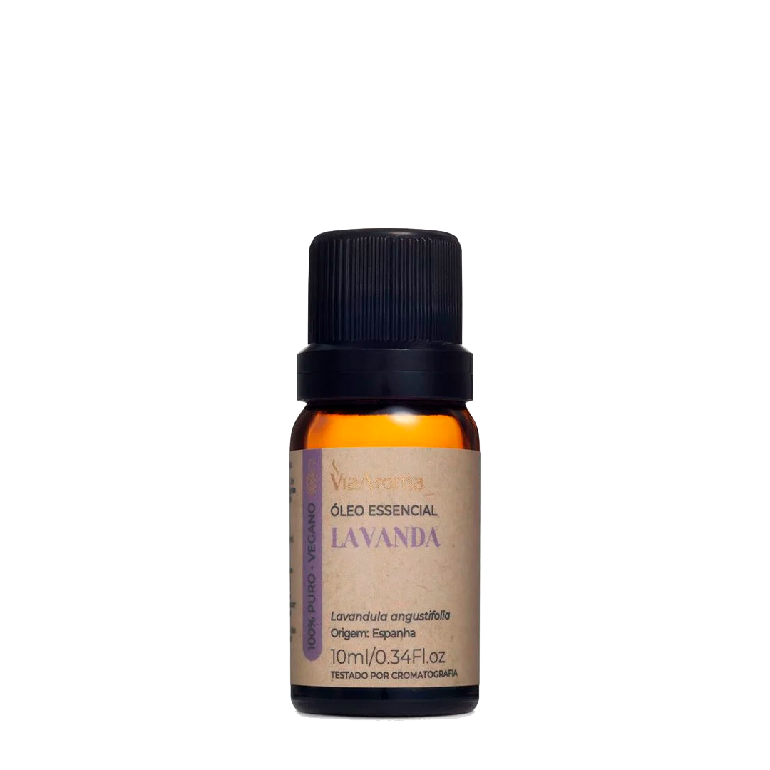 Via Aroma Óleo Essencial Lavanda 10ml