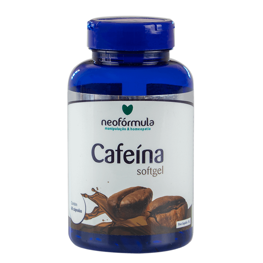 Cápsula de Cafeína 750mg 60 cápsulas