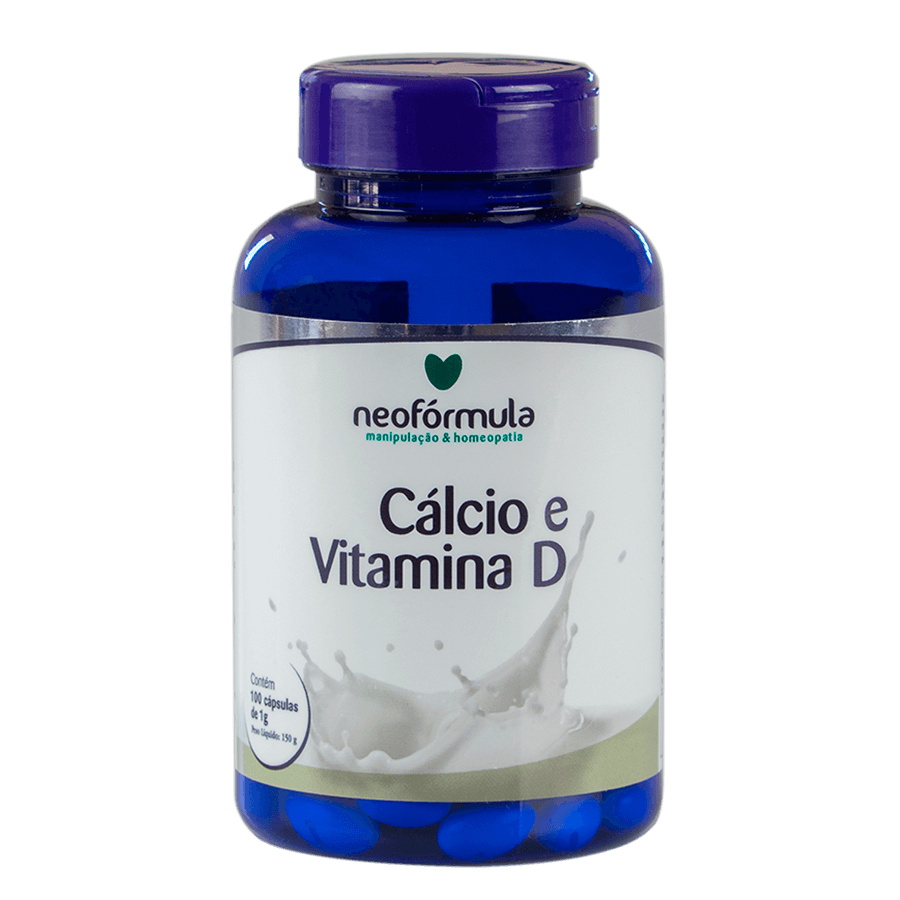 Cápsula de Cálcio + Vitamina D