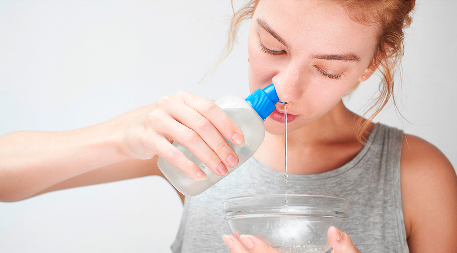 A importância da lavagem nasal