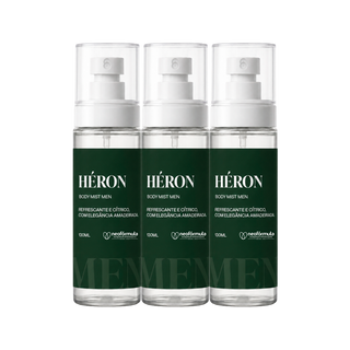 3 unidades de NEO BODYSPLASH HERON MASCULINO