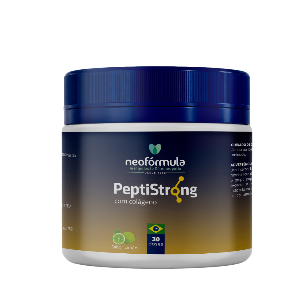 PeptiStrong 2,4g com colágeno | 30 doses