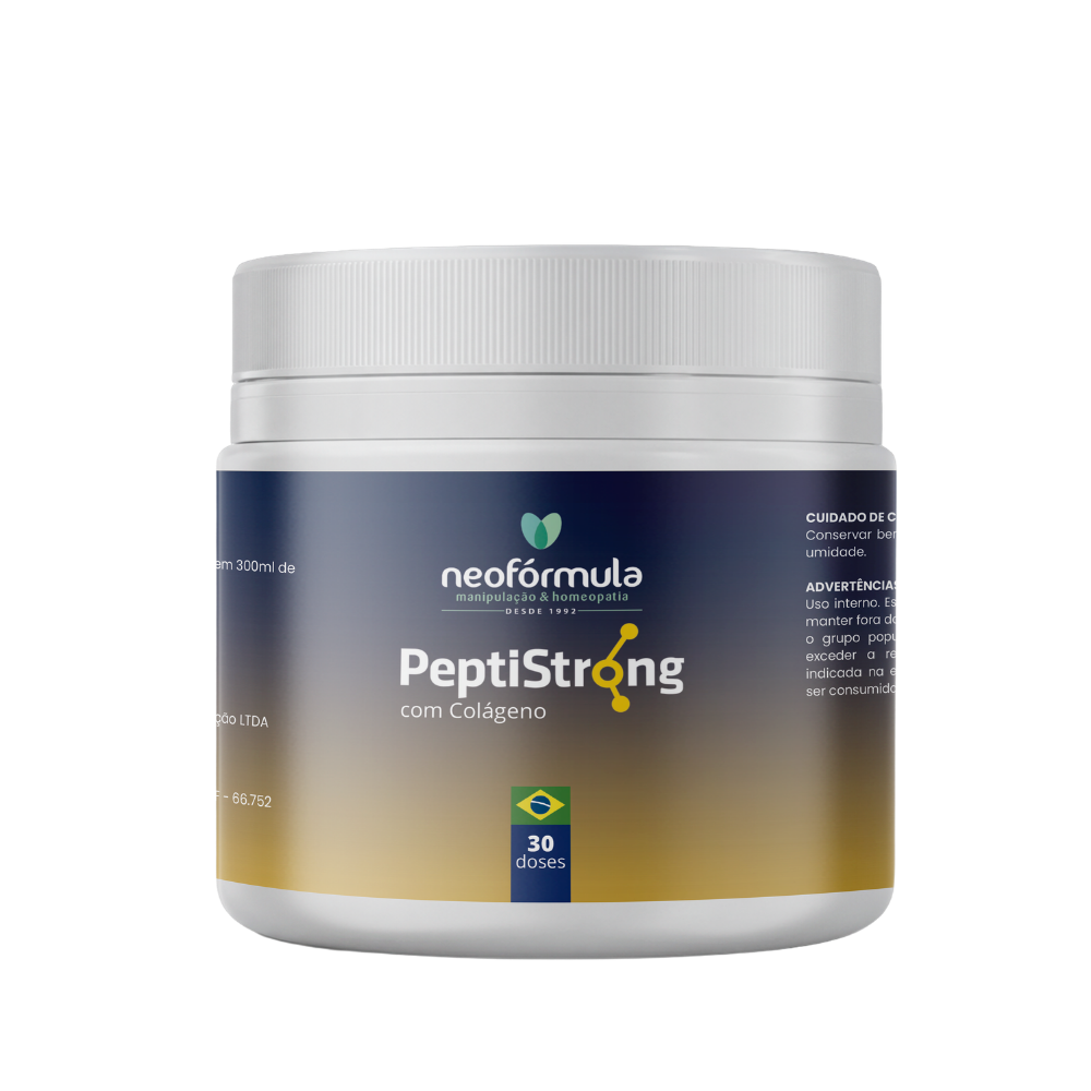 PeptiStrong 2,4g com colágeno | 30 doses