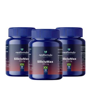 3 unidades de SiliciuMax® 300mg | 30 doses
