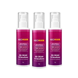 3 unidades de NeoHair BB Cream