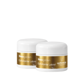 2 unidades de NeoGolden Face Esfoliante Labial 15g