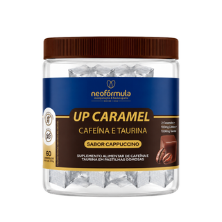 UP Caramel - Caramelo de Cafeína e Taurina | 30 doses