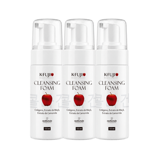 3 unidades de K-Fuji Cleansing Foam