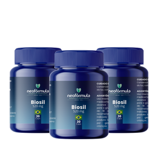3 unidades de NEO BIOSIL 520MG 30 | 30 doses