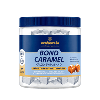 Bond Caramel - Caramelo de Cálcio e Vitamina D | 30 doses
