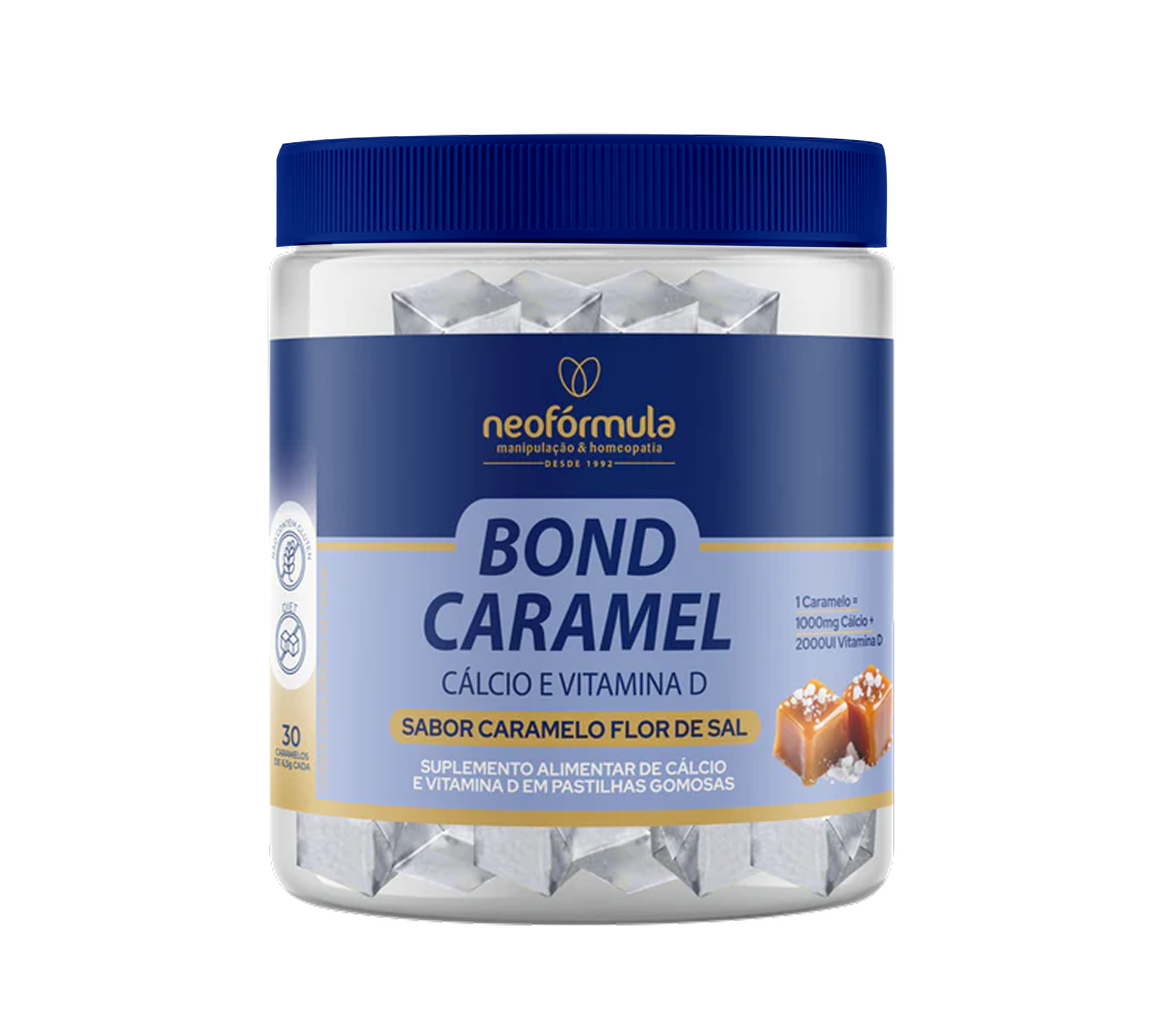 Bond Caramel - Caramelo de Cálcio e Vitamina D