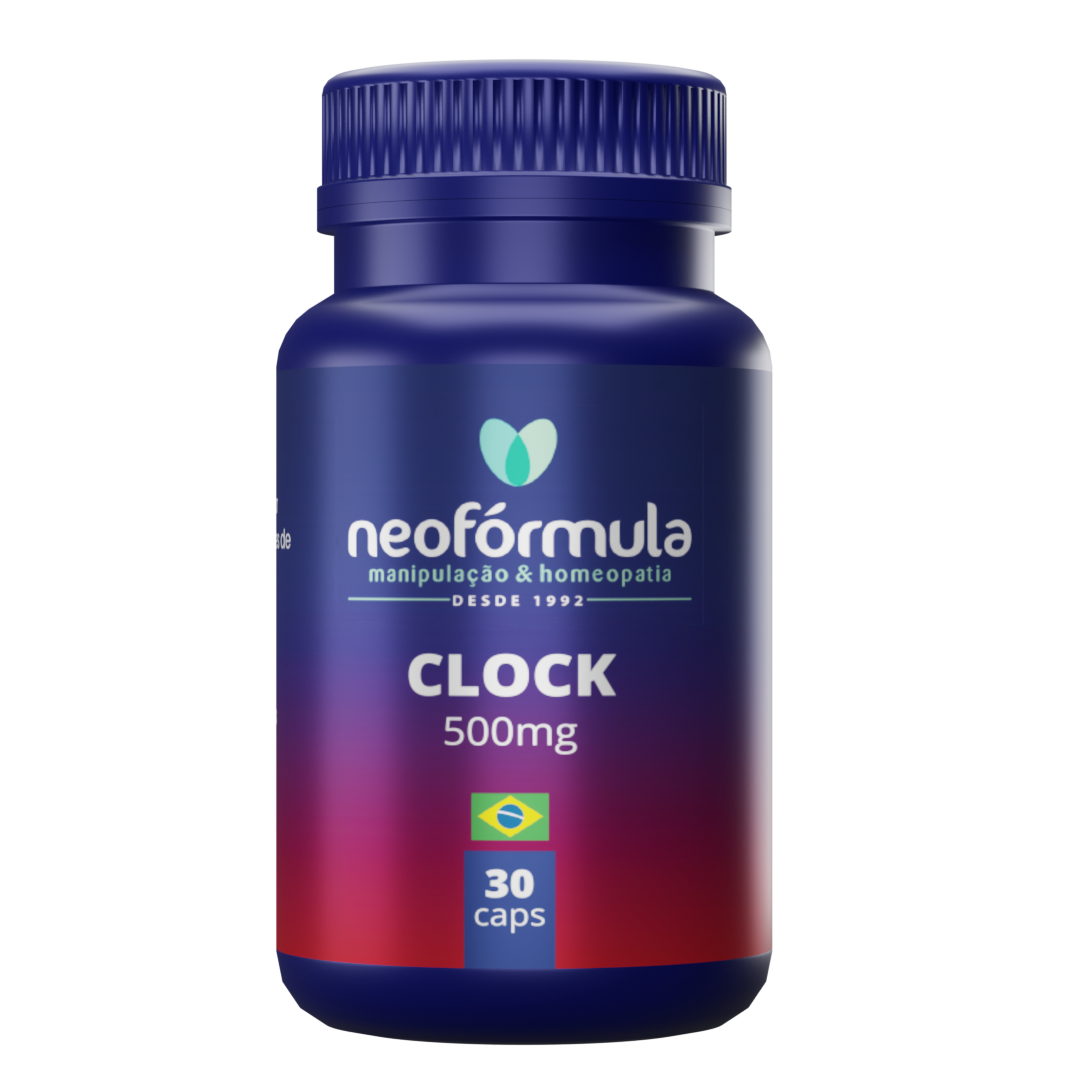 Clock® 500mg 30 Cápsulas