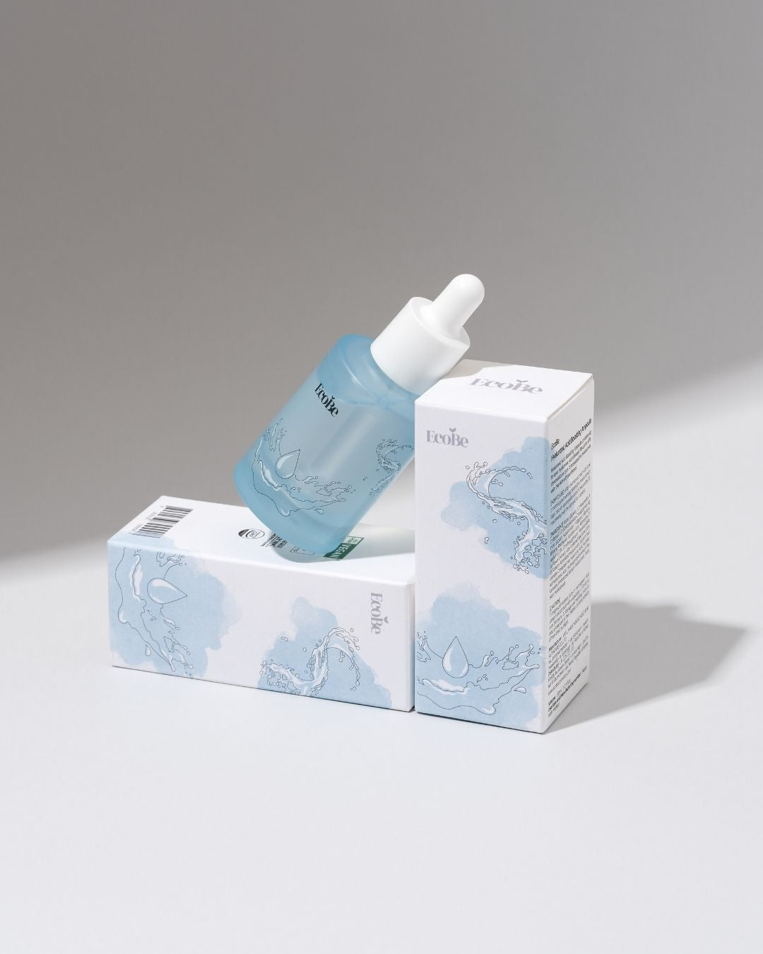 EcoBe Hyaluronic Acid Boosting Ampoule – Loção Hidratante Facial com Ácido Hialurônico (30mL)