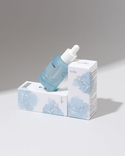 EcoBe Hyaluronic Acid Boosting Ampoule – Loção Hidratante Facial com Ácido Hialurônico (30mL)
