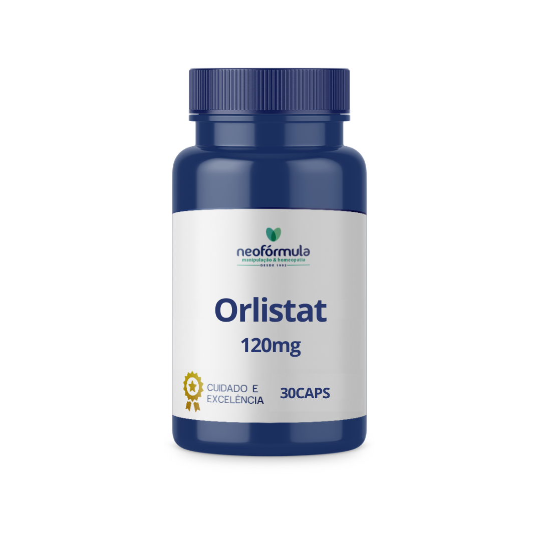 Ulostat Orlistat 120mg 30caps – Neofórmula