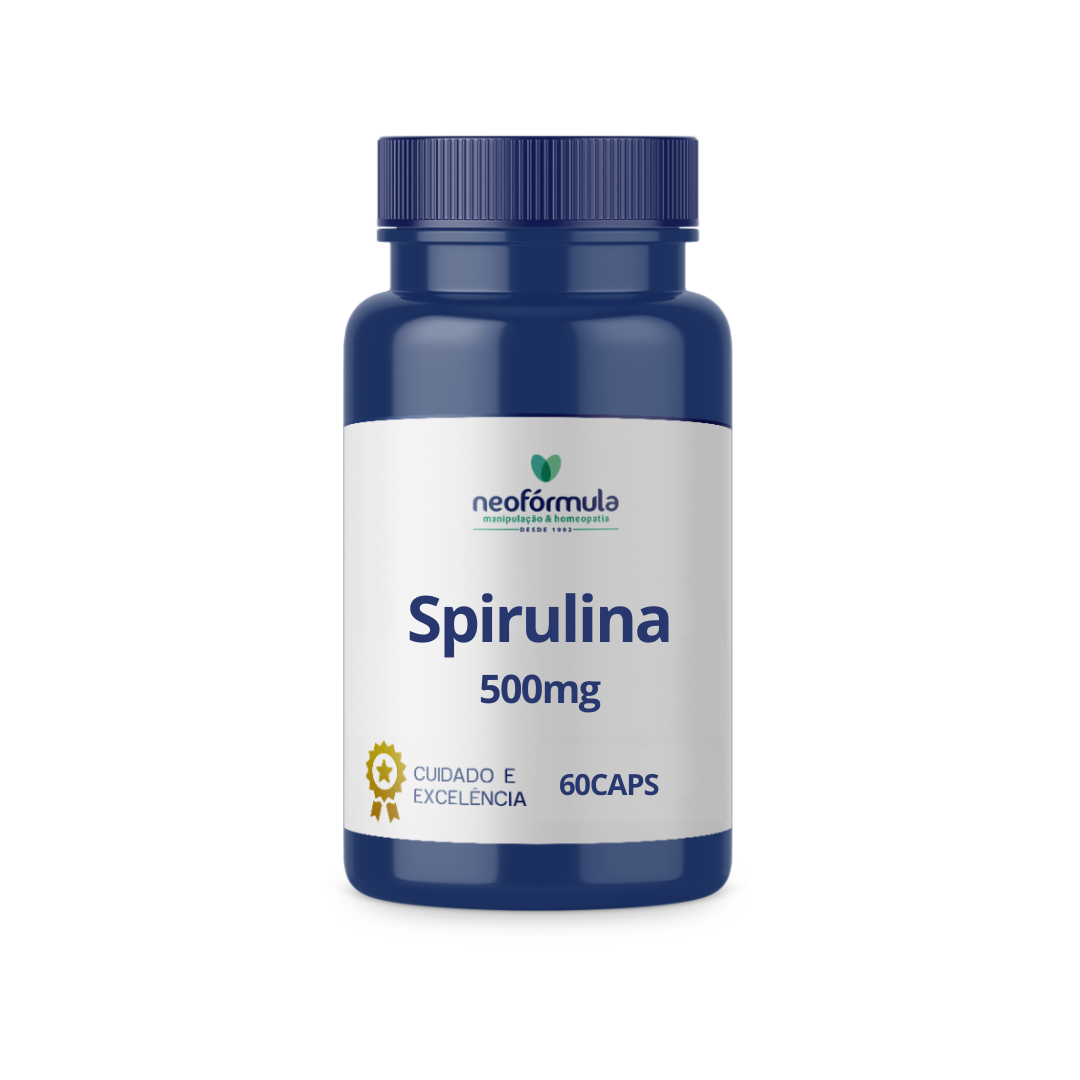 Spirulina 500mg 60 Doses