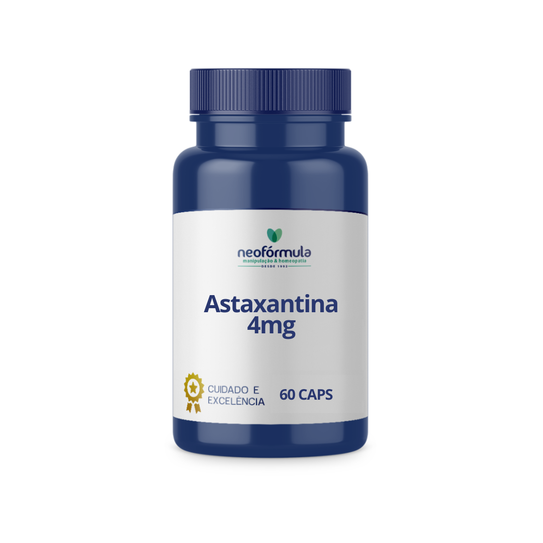 Astaxantina 4mg 60 cápsulas