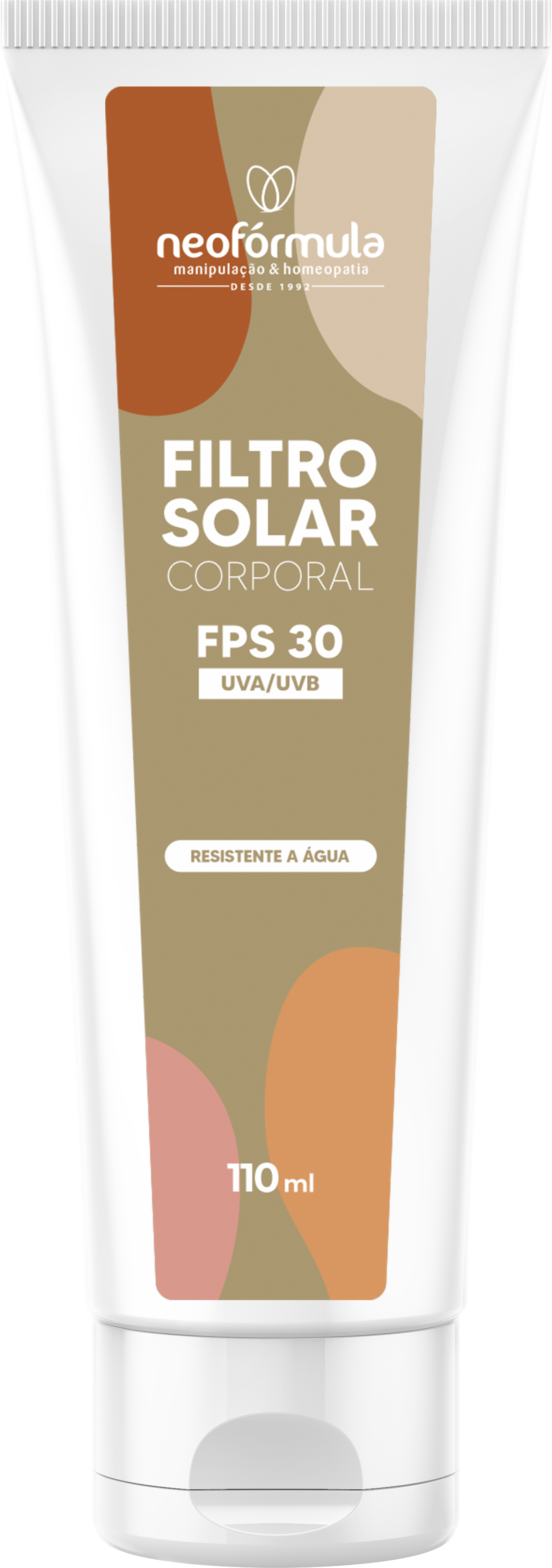 Filtro Solar Corporal NeoGolden Face FPS 30 110g