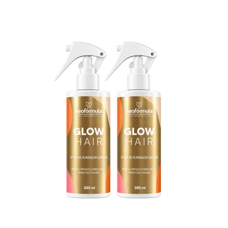 2 unidades de Glow Hair Anti-frizz