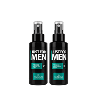 2 unidades de Tônico para Crescimento de Cabelo e Barba Just For Men